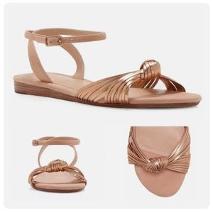 VC John Camuto Faisal Leather Sandals. Rose gold Size 37.5